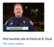 Pete Gauntlett, jefe de policía de St. Cloud